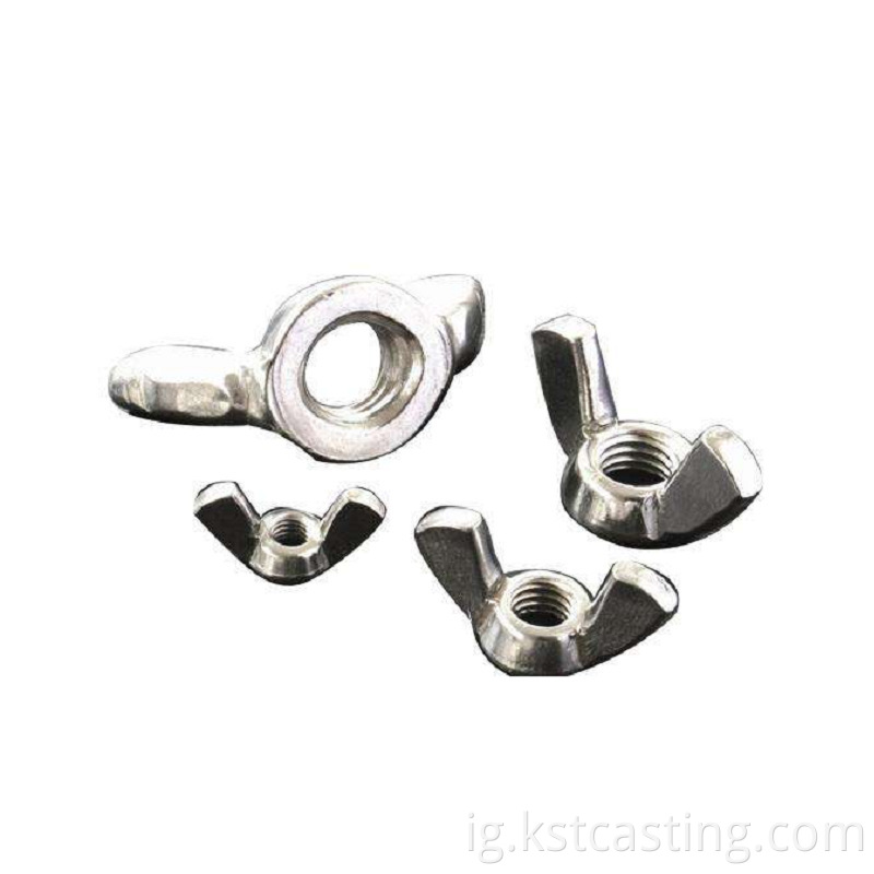 Ahịhịa nickel na akụ Brushed Nickel bolts and nuts